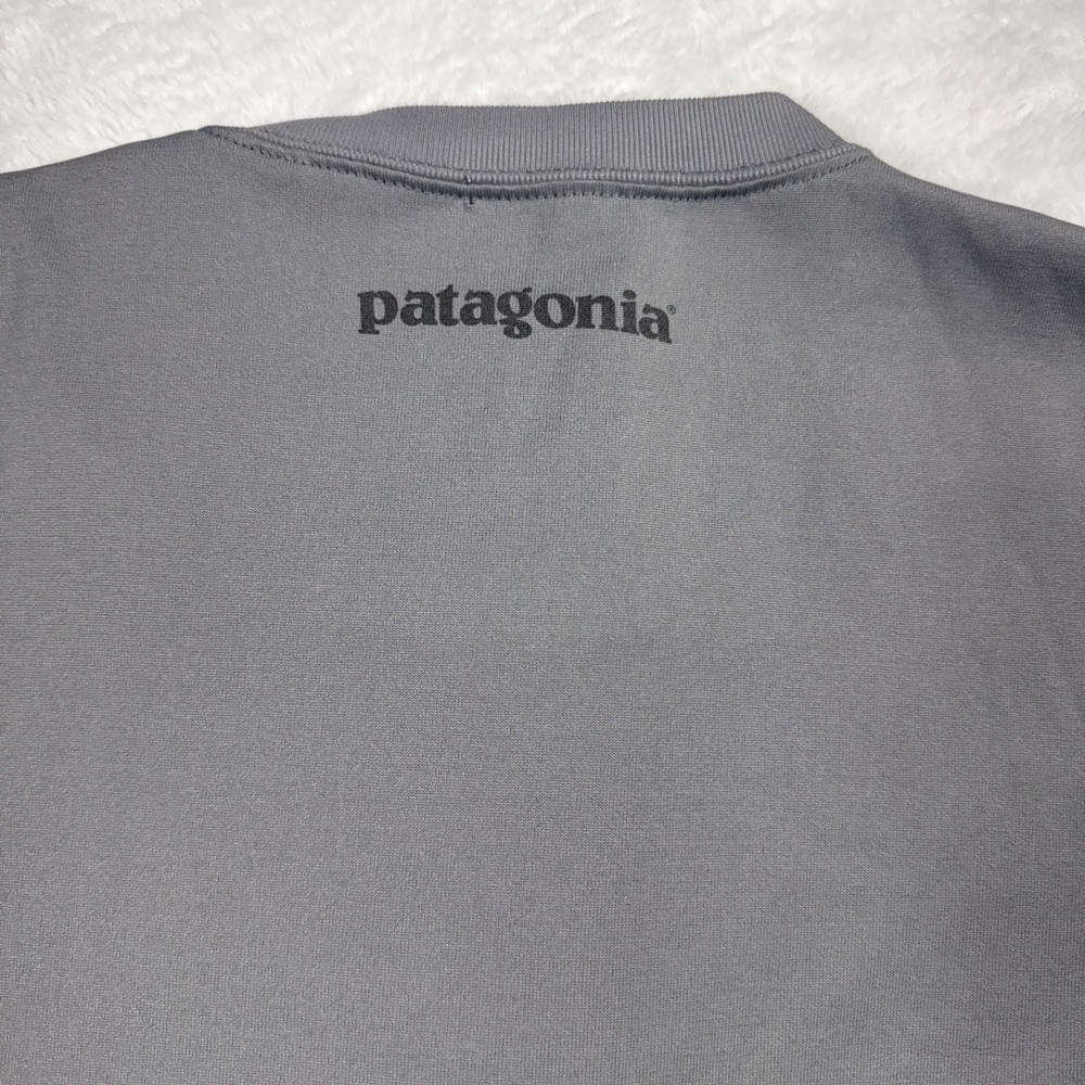 Patagonia Capilene 1 Silkweight Men's S Base Layer T-Shirt Hiking Climbing Gray - Picture 6 of 10